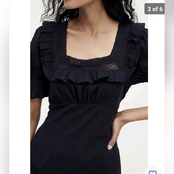 Free People Now And Forever Midi Dress Size L - Picture 3 of 6